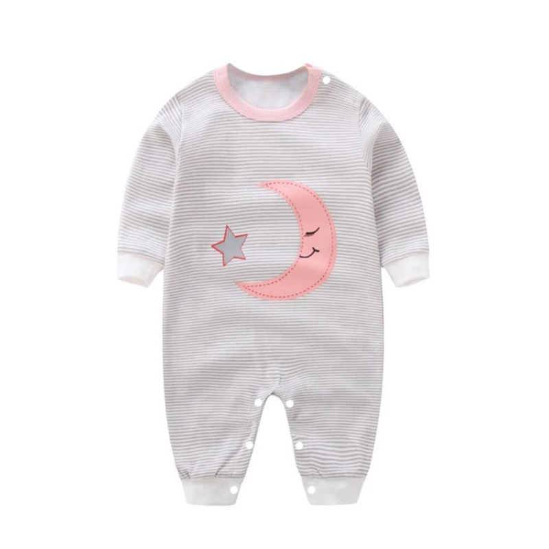 Za malčke baby oblačila Poln Rokav bombaža, za malčke baby oblačila romper risanka kostum novorojenčka fant dekle oblačila 0-12M34