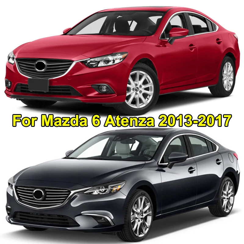 Za Mazda 6 Atenza GJ 2013 2016 2017 Chrome Prestavna Glavo Kritje Trim Ročaj Nadzor Gumb Pokrov Okras Avto Styling