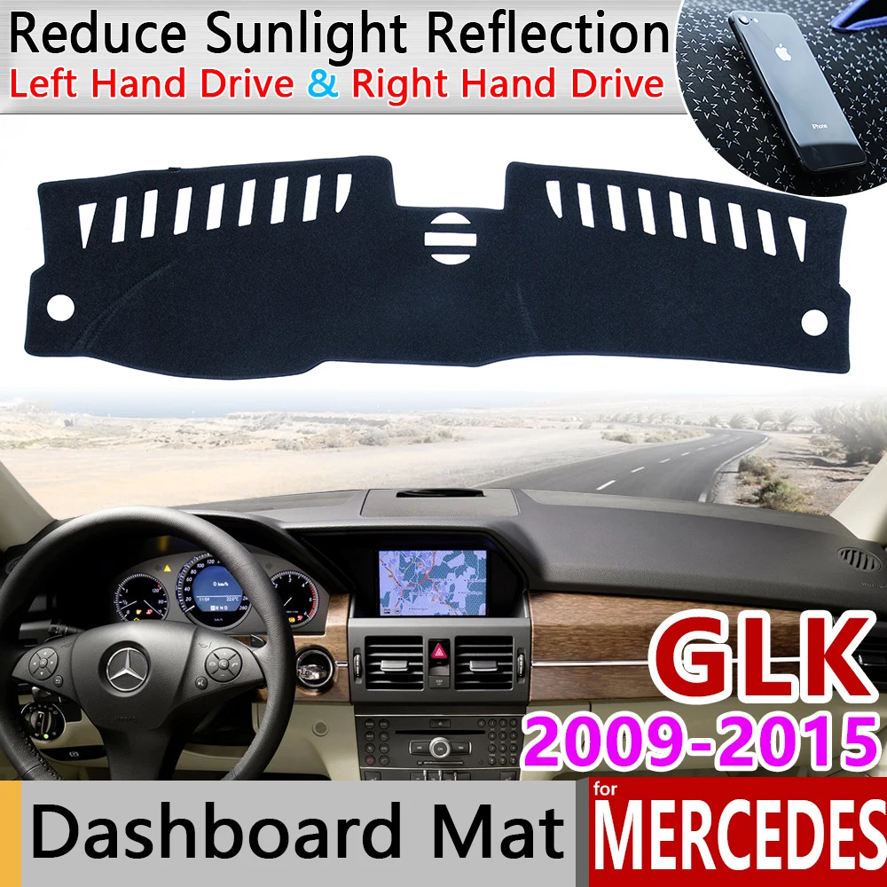 Za Mercedes Benz GLK X204 Anti-Slip Mat nadzorni Plošči Dežnik Dashmat Pribor GLK280 GLK300 GLK350 GLK220 GLK250 300 220 250