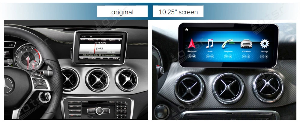 Za Mercedes Benz razreda GLA CLA W176 X156 C117 Obdobje 2013-2018 Android 10 avtoradio GPS Multimedijski Predvajalnik Navigacija Bluetooth, WiFi