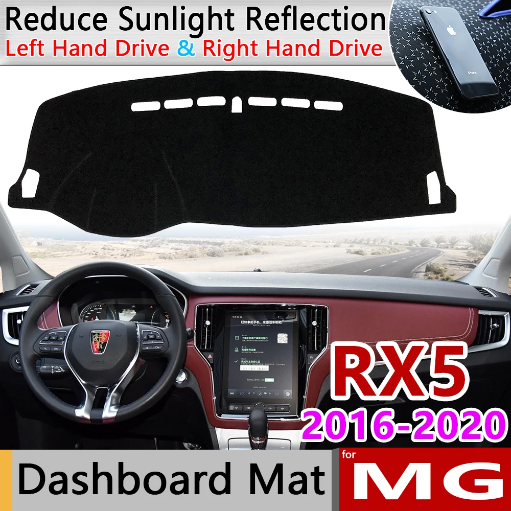 Za MG RX5 2016 2017 2018 2019 2020 Roewe Anti-Slip Mat nadzorna plošča Pokrov Pad Dežnik Dashmat Zaščito Preprogo Anti-UV Dodatki