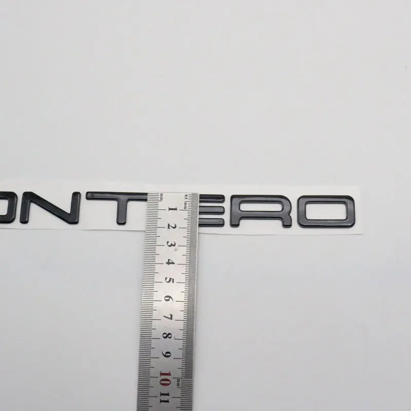 Za Mitsubishi Montero LS SR Emblem Nalepke, 3D Črke karoserije Zadnji Prtljažnik ABS Srebrna, Zlata, Črna tovarniška ploščica Auto Logotip Značko Decal