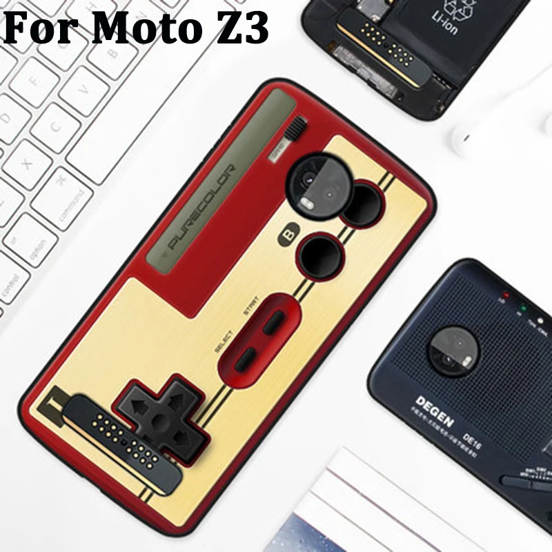 Za Moto Z3 Primeru zajema Retro risanka mehko telefon Primeru Za Moto Ž 3 Zaščita Lupini Za MotoZ3 lupini Za Moto Z3 coque fundas