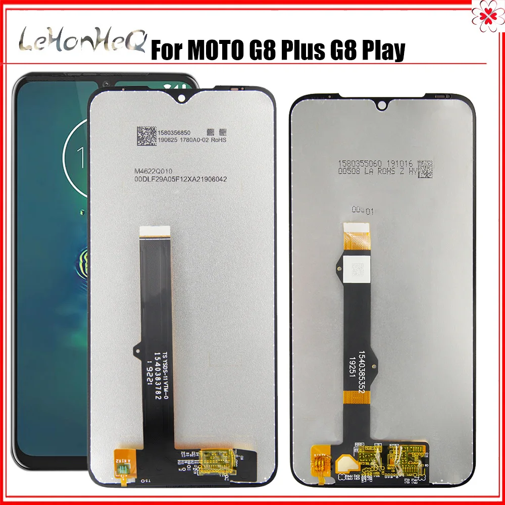 Za Motorola Moto G8 Igrajo XTXT-2 LCD-Zaslon, Zaslon na Dotik, Računalnike Stekla Zbora Za Motorola MOTO G8 Plus XT2019 LCD