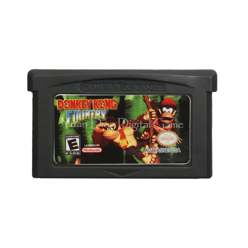 Za Nintendo GBA Video Igre Kartuše Konzole Kartico Donke Kong Državi angleškem Jeziku, ki NAS Različica