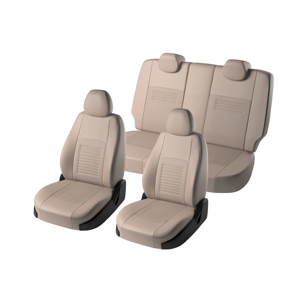 Za Nissan Qashqai (J10) z 2007-2013 гв. (Nissan Qashqai) način sedeža kritje za экокожи [model турин ekokozha]