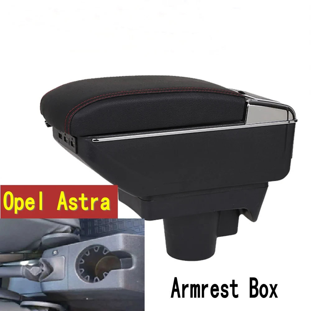 Za Opel Astra Armrest Polje Opel Astra H Univerzalni Avto Centralne Armrest Škatla za Shranjevanje držalo pepelnik spremembe dodatki