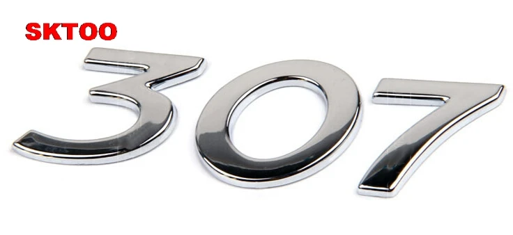 Za Peugeot 206/207/307/308/408/508/2008/3008 dodatki digitalni simbol Avto rep BREZPLAČNA DOSTAVA