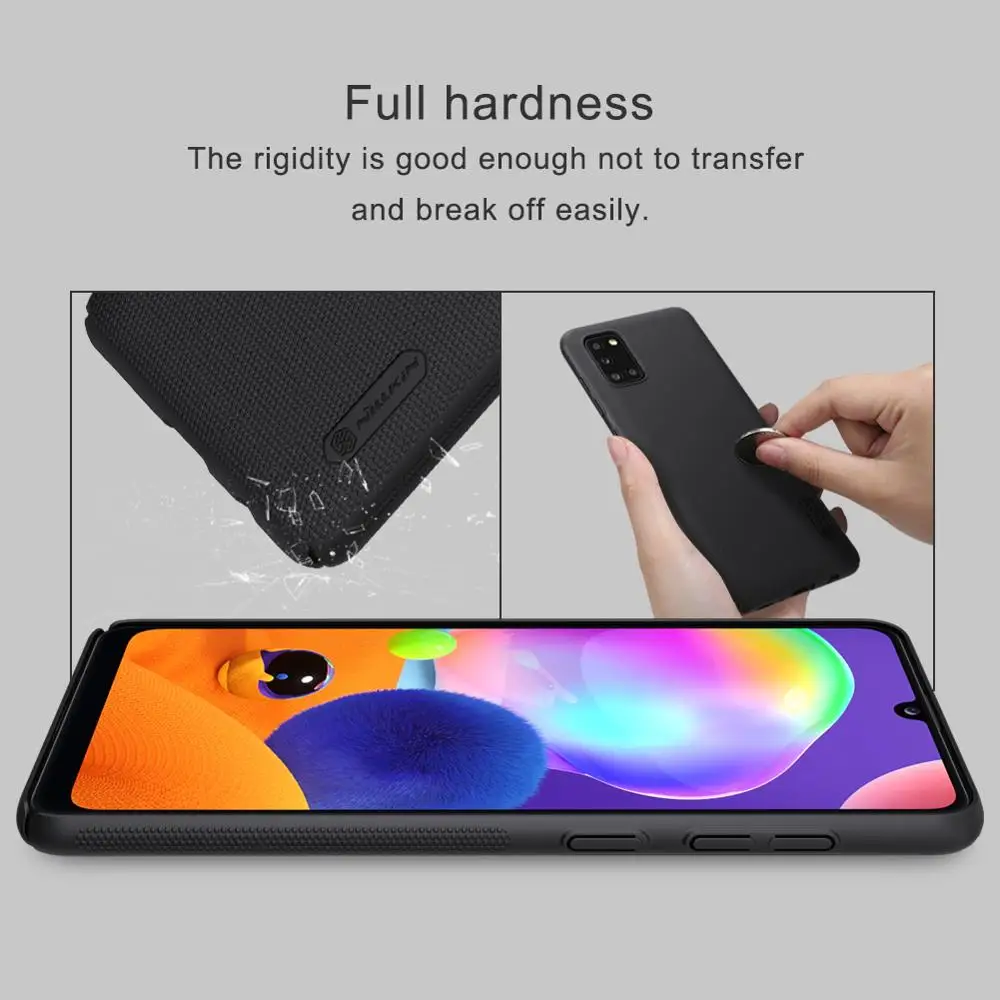 Za Samsung Galaxy A31 Primeru Ohišje Nillkin Motnega PC Hard Back Telefon Kritje velja za Samsung A31 Primerih