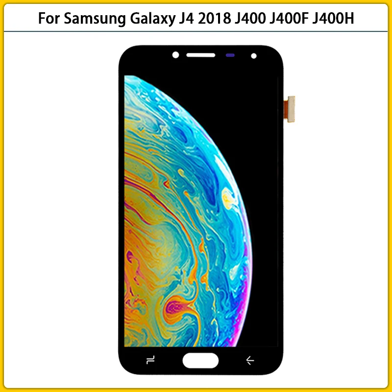 Za Samsung Galaxy J4 2018 J400 J400F J400H J400P J400M LCD-Zaslon, Zaslon na Dotik, Plošča Računalnike Skupščine Zamenjava