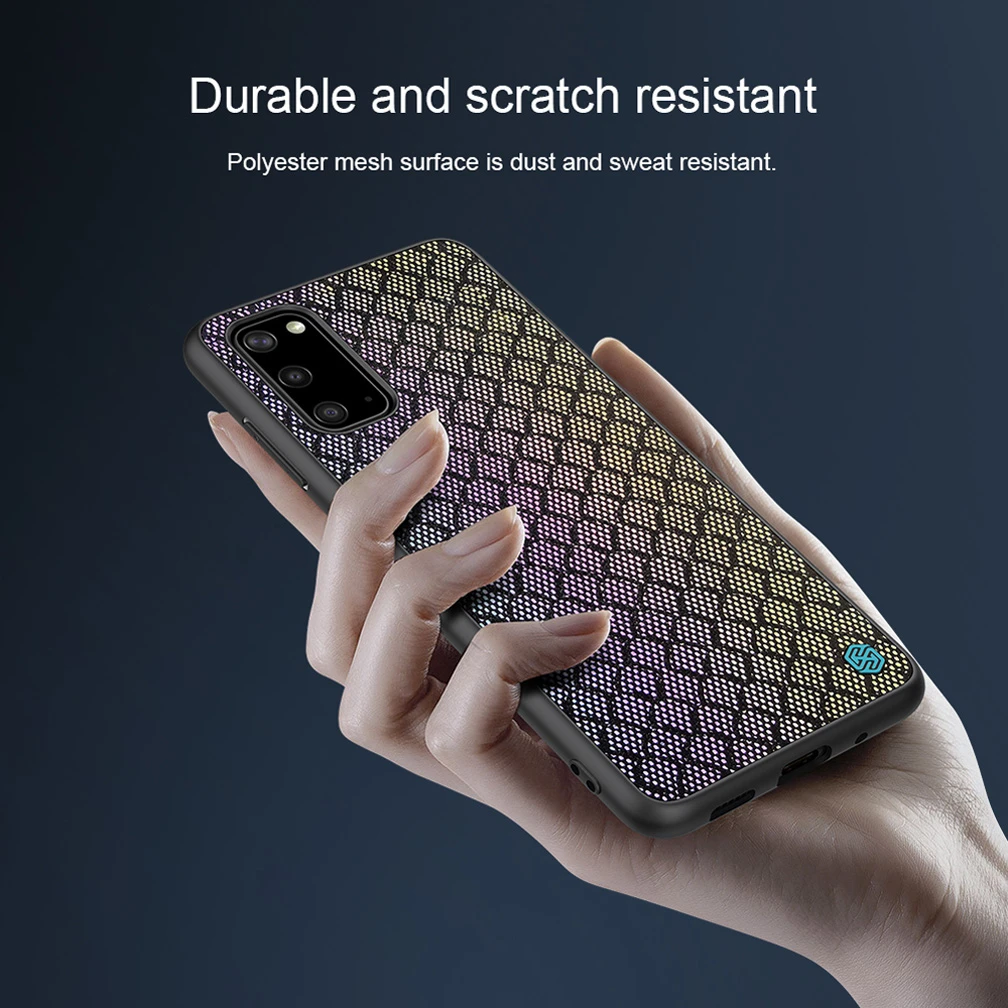 Za Samsung Galaxy S20 / S20+ Plus Primeru Nillkin Svjetlucati Reflektivni Sijaj PC Hard Case Za Samsung S20 Ultra 5G Trenil Pokrov