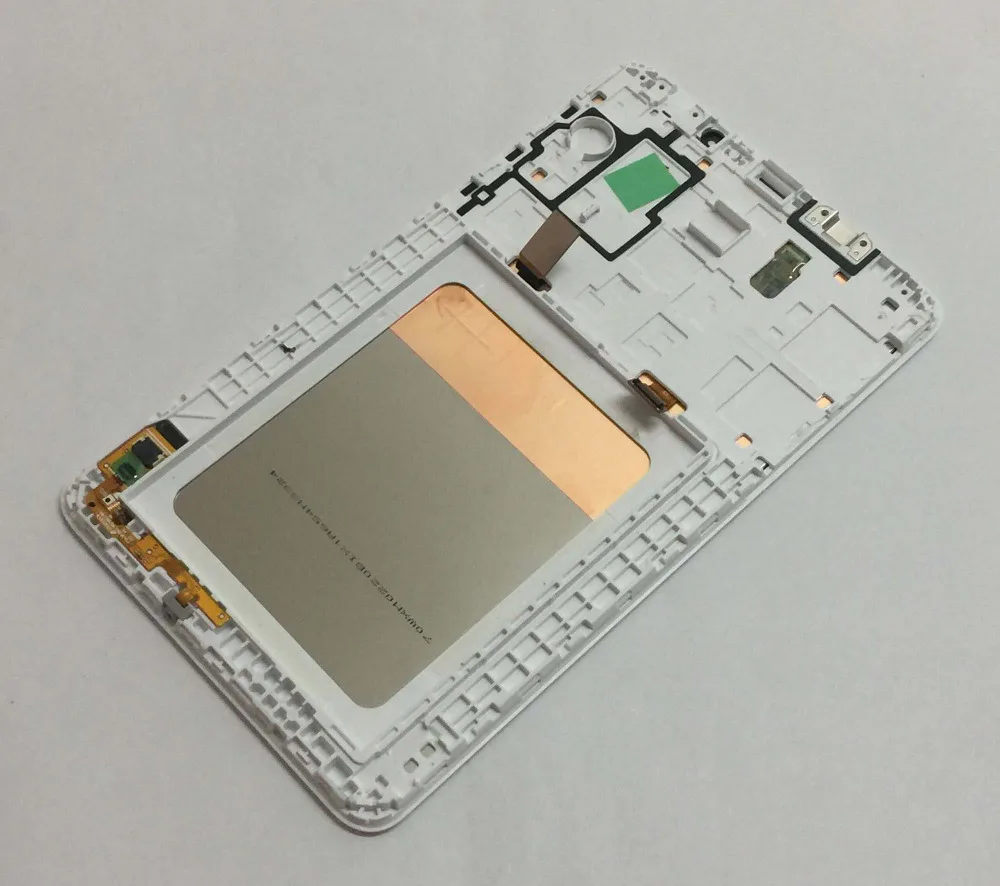 Za Samsung Galaxy Tab A 7.0 (2016) SM-T285 T285 LCD Zaslon Panel Module +, Zaslon na Dotik, Računalnike Senzor za Montažo Okvirja