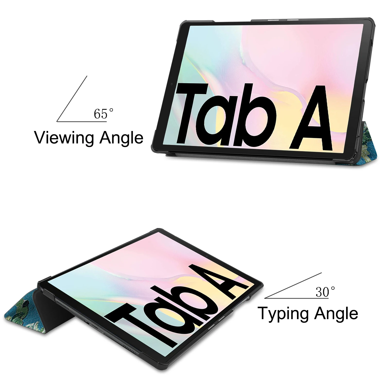 Za Samsung Galaxy Tab A7 10.5 2020 Tablični Primeru Magnetno Stojalo za Tablične Pokrovček za Samsung Tab A7 Smart Primeru Pero+ Mehko Film