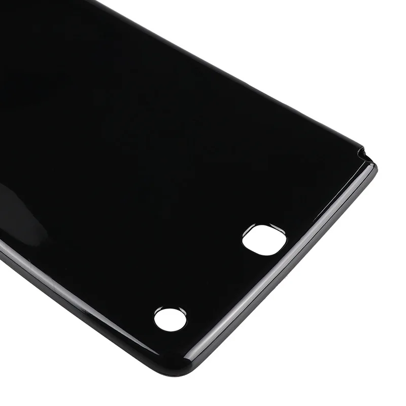 Za Samsung Galaxy Tab Je 9,7 T550 T555 SM-T550 Ultra-tanek, Mehak Silikon TPU Vodotesno Ohišje Pregleden Hrbtni Pokrovček Lupini+pen