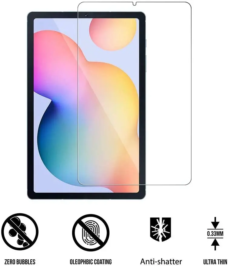 Za Samsung Galaxy Tab S6 Lite P610/P615 10.4 Palčni - 9H Tablet Screen Protector Zaščitno folijo Anti Fingerprint Kaljeno Steklo