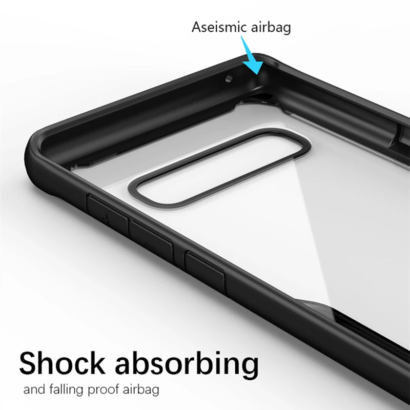 Za Samsung S10 Plus Primeru iPaky S10e Primeru Silikona, Akrila Hibridni Shockproof Prozorno Ohišje za Samsung Galaxy S10 Primeru