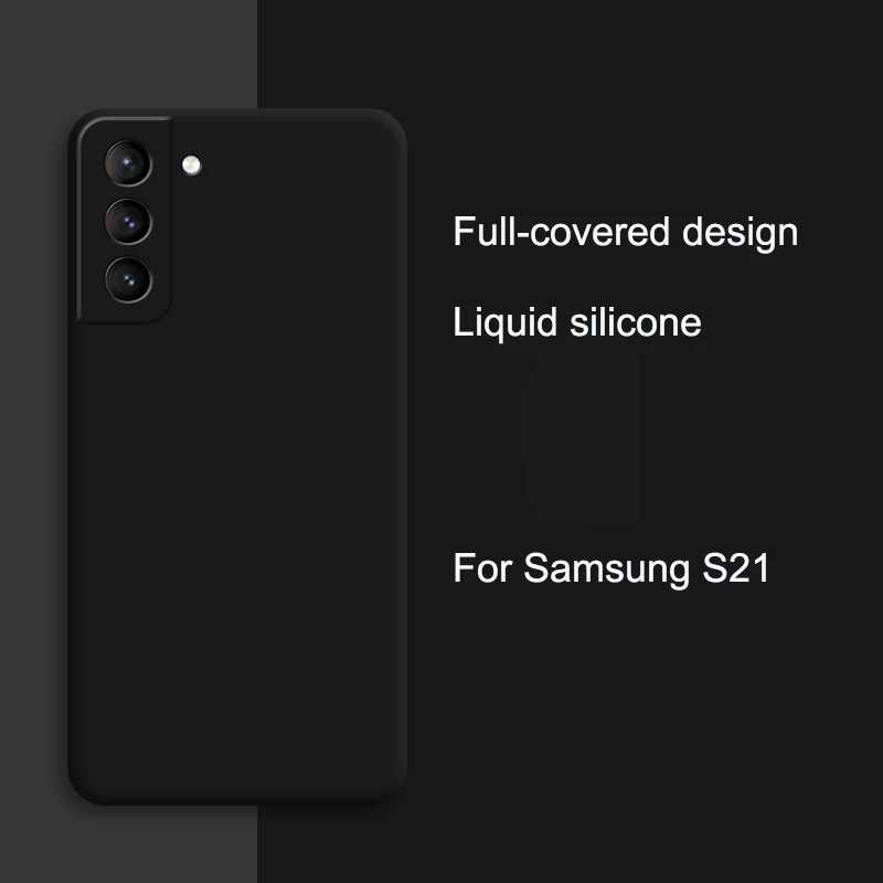 Za Samsung S21 Ultra,Samsung S21 Telefon Primeru,Shockproof Zajemajo Tekoče Silikona Zaščitno Mehko Telefon Ohišje za Samsung S21 Plus