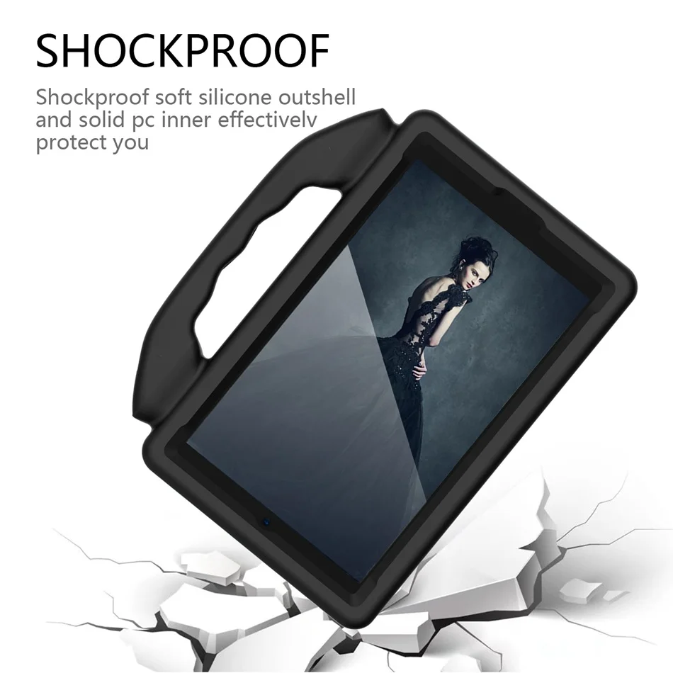 Za Samsung SM-T290 primeru 8.0 palčni T290 T295 EVA shockproof tablet Stojalo Coque Pokrovček za Samsung Galaxy Tab A 8.0 (2019) SM-T295