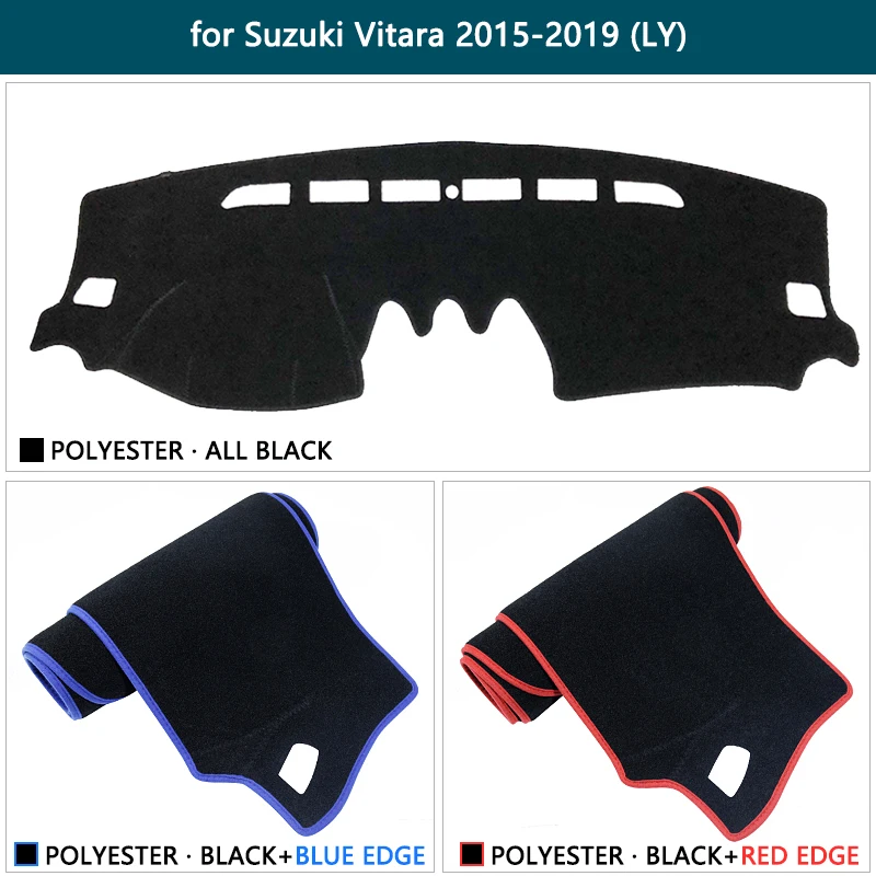 Za Suzuki Vitara LY 2016 2017 2018 2019 nadzorni Plošči Mat CoverDash mat Fit Notranje Sonce, Senco na Armaturno ploščo Avtomobila Dodatki
