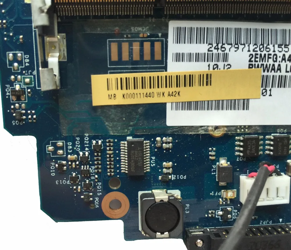 Za Toshiba C660 Prenosni računalnik z Matično ploščo K000111440 PWWAA LA-6842P HM55 DDR3 Testirani Hitro Ladjo