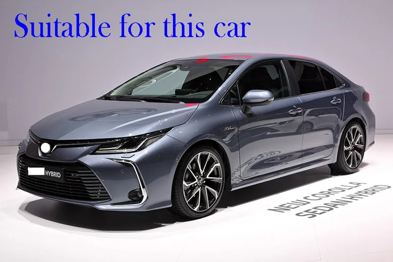 Za Toyota Limuzina Corolla E210 Prestige Altis 2019 2020 ABS Chrome rezervoar za gorivo skp zajema avto-styling trim za tekoče gorivo, zaščitna kapa