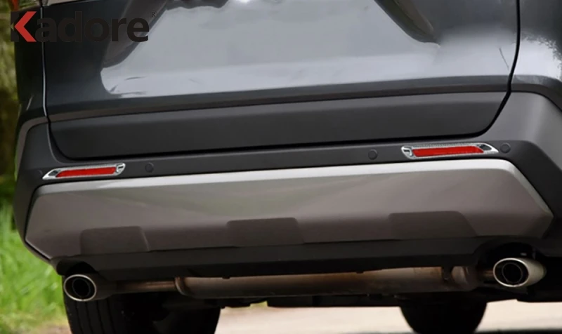 Za Toyota RAV4 RAV 4 2019 2020 2021 ABS Chrome Zadnji Odsevnik Luči za Meglo Lučka za Kritje Nalepke za Dekoracijo Trim Dodatki Zunanjost