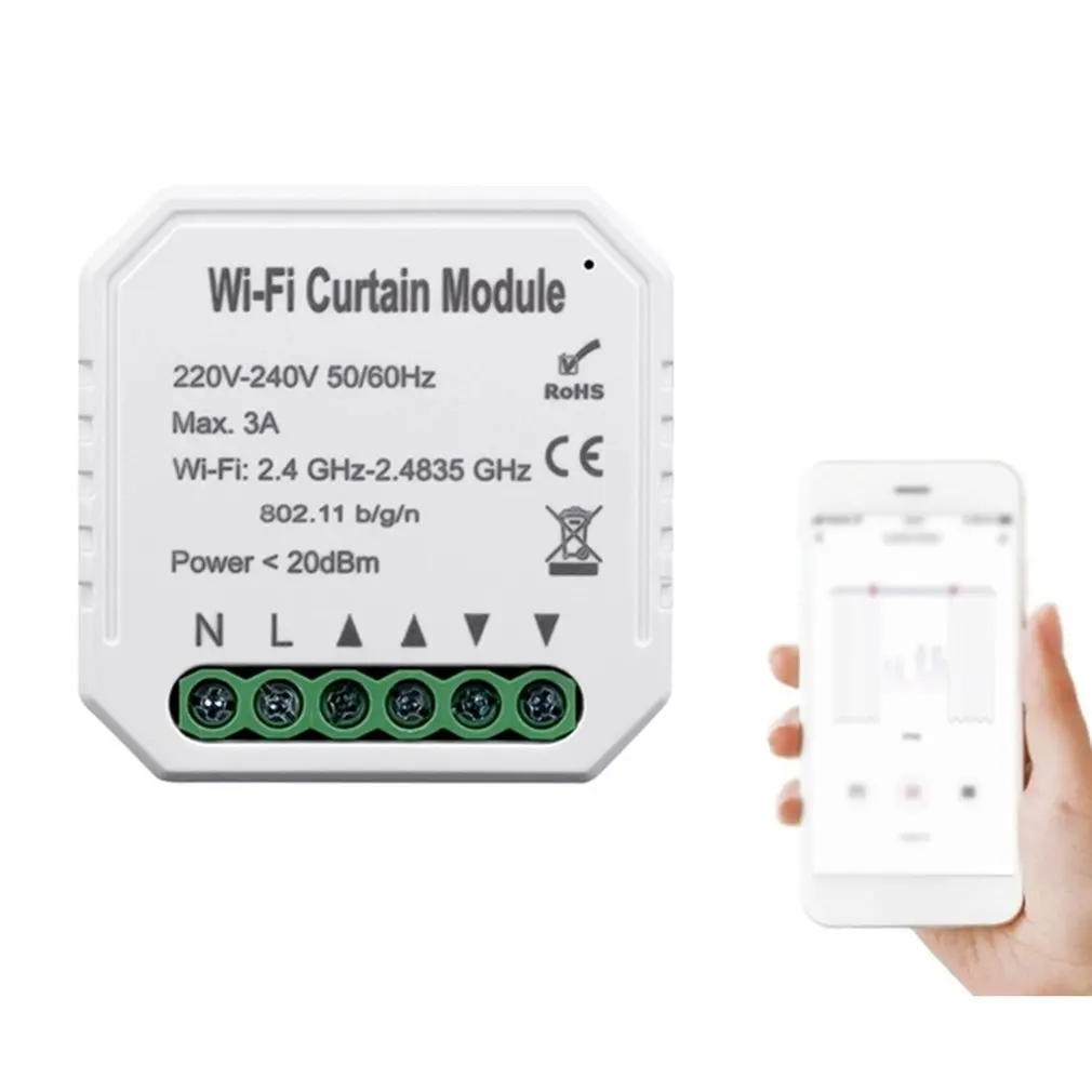 Za Tuya Smart Življenje WiFi Zavese Stikalo Modul za roletnih Slepi Motornih Pametnega Doma Za googlova Domača stran