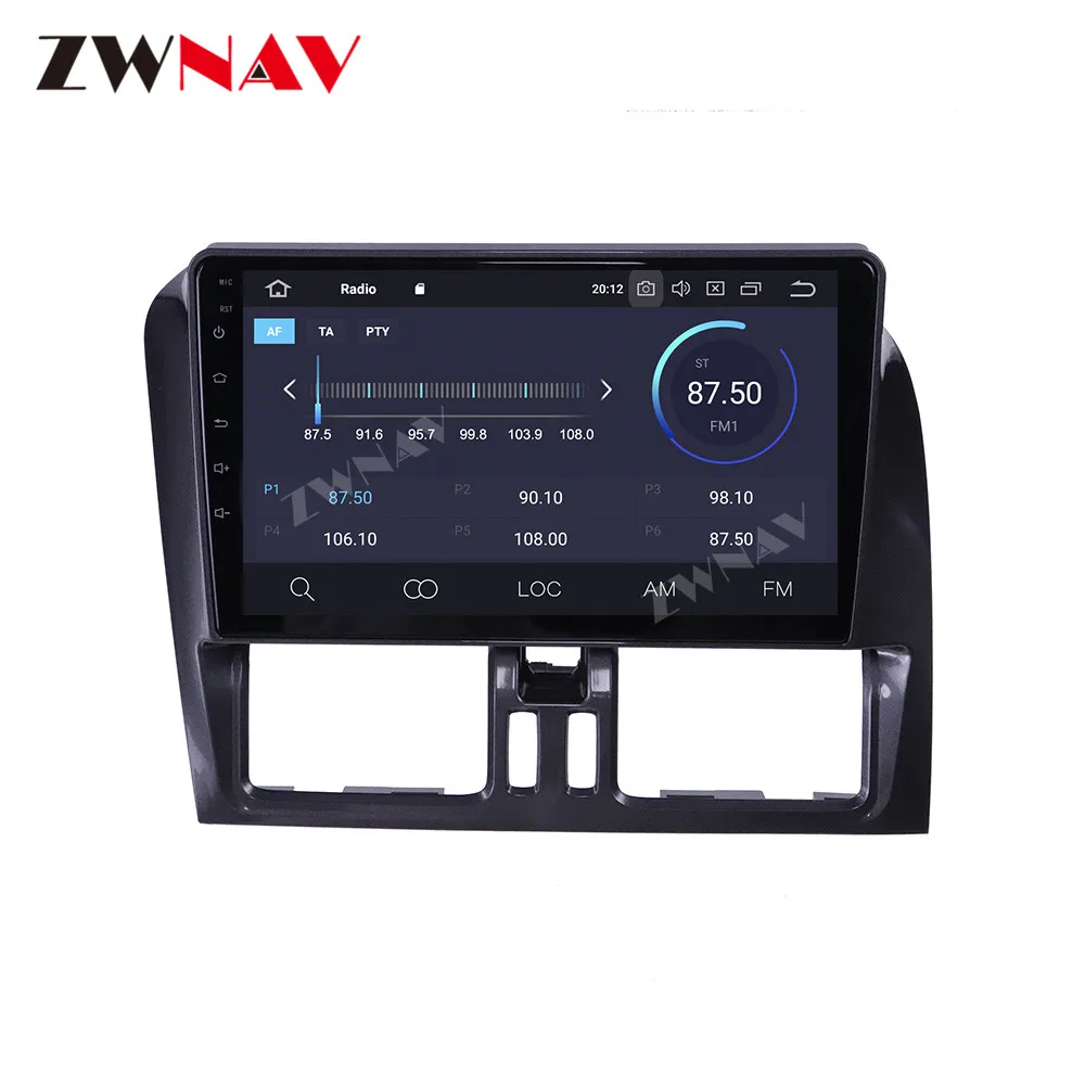 Za VOLVO XC60 avtoradio Avto multimedijski predvajalnik, Stereo Zaslon Android Radio Audio GPS Navigacija Vodja enote BT