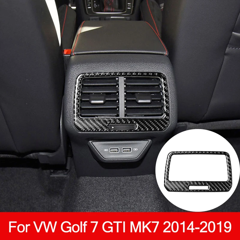 Za VW Golf 7 GTI MK7 2016 2017 2018 2019 Serije Ogljikovih Vlaken notranjo Opremo Nalepke Avto Styling Dodatki