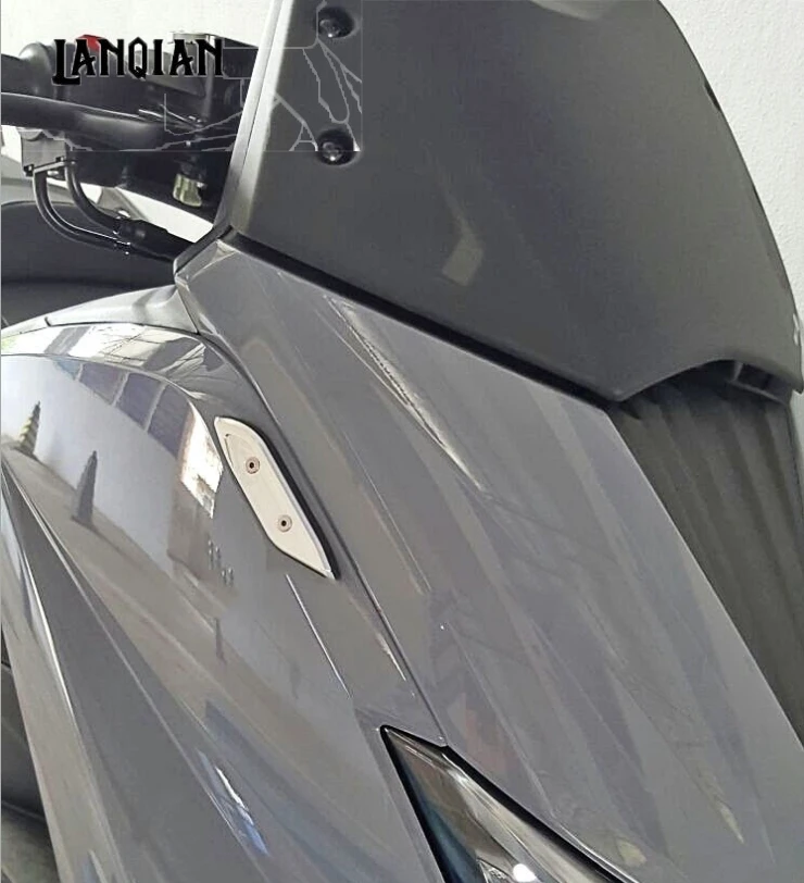 Za Yamaha TMAX Pribor Motocikel Vetrobransko steklo Pogled od Zadaj Stranska Ogledala Nosilec Luknjo Skp Vijak Pokrov Za T-max 530 2012-2017