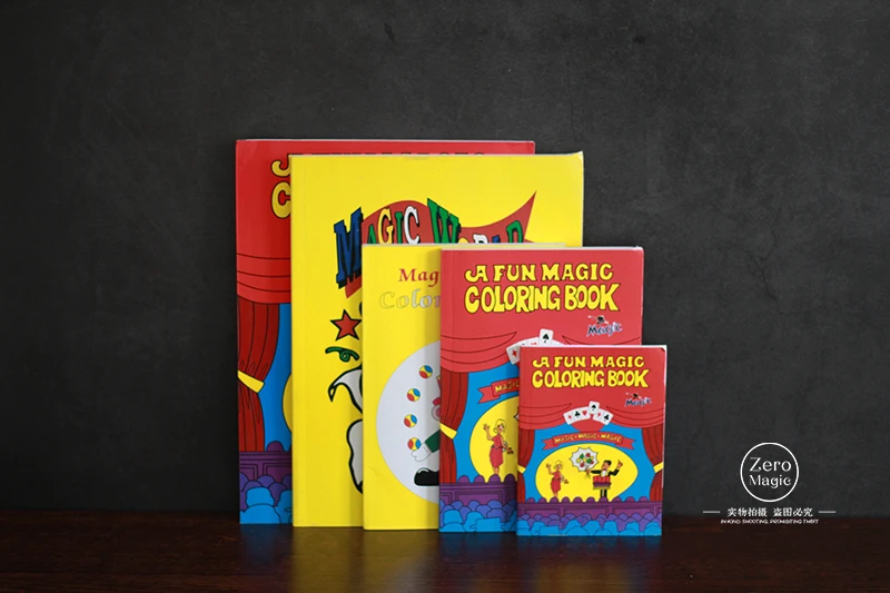 Zabavno Magic, Kolorit Knjigo(Treh velikostih)- risanka knjiga čarovniških Trikov Najboljše Za Otroke Prevara mentalism Fazi Smešno
