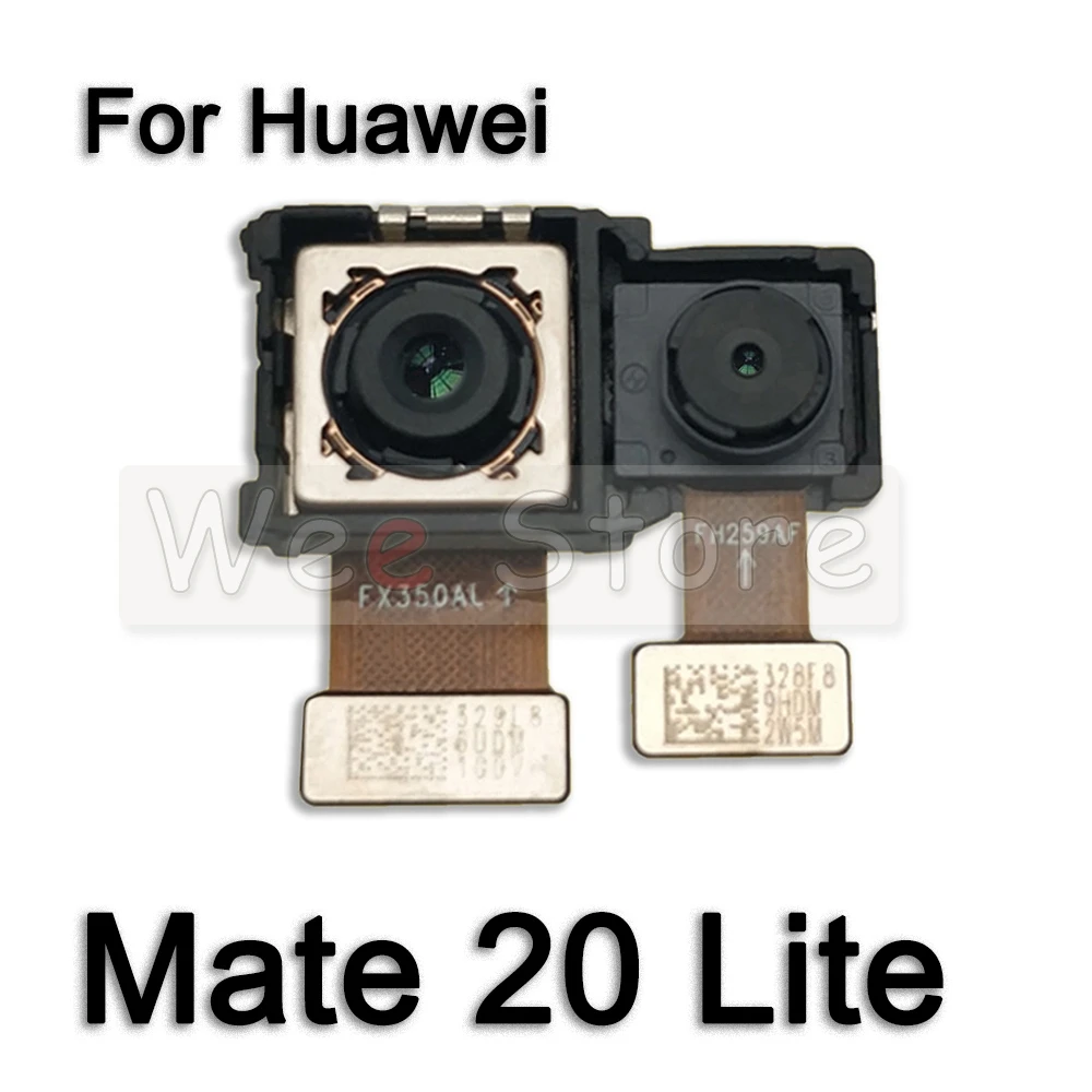 Zadaj Glavni Nazaj Kamere Flex Kabel Za Huawei Mate 8 9 10 20 20-KRATNI 30 Lite Pro Plus Original zadnjo Kamero, Flex