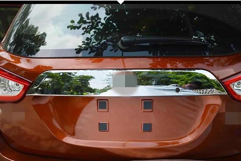 Zadaj Prtljažnik, vrata prtljažnika Trim Vrata Modeliranje Boot Okrasimo Ploščo Kritje Zunanja dekoracija dodatna Oprema Za Suzuki SX4 S-Cross-2016