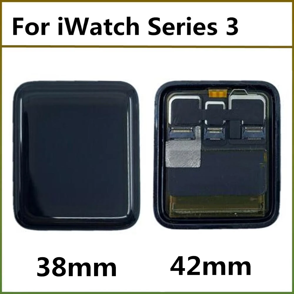 Zaslon Za Apple iWatch Series 3 38 mm 42mm GPS Mobilno različico Zaslon, Zaslon na Dotik, Računalnike Sklop Zaslona Za iWatch 3 LCD