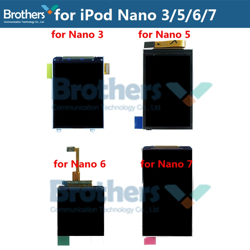 Zaslon Za iPod Nano 7 Nano 6 LCD-Zaslon za Nano 5 Nano 3 LCD Zaslon Za iPod Nano 7 LCD Samo Originalne Telefon Zamenjava Test