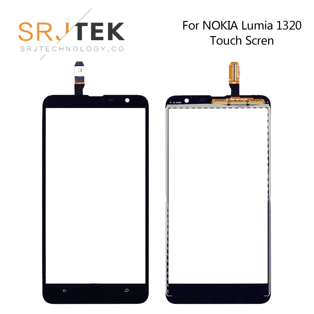 Zaslon Za Nokia Lumia 1320, Zaslon Na Dotik, Računalnike Senzor Spredaj Steklena Plošča, Zamenjava Delov 6