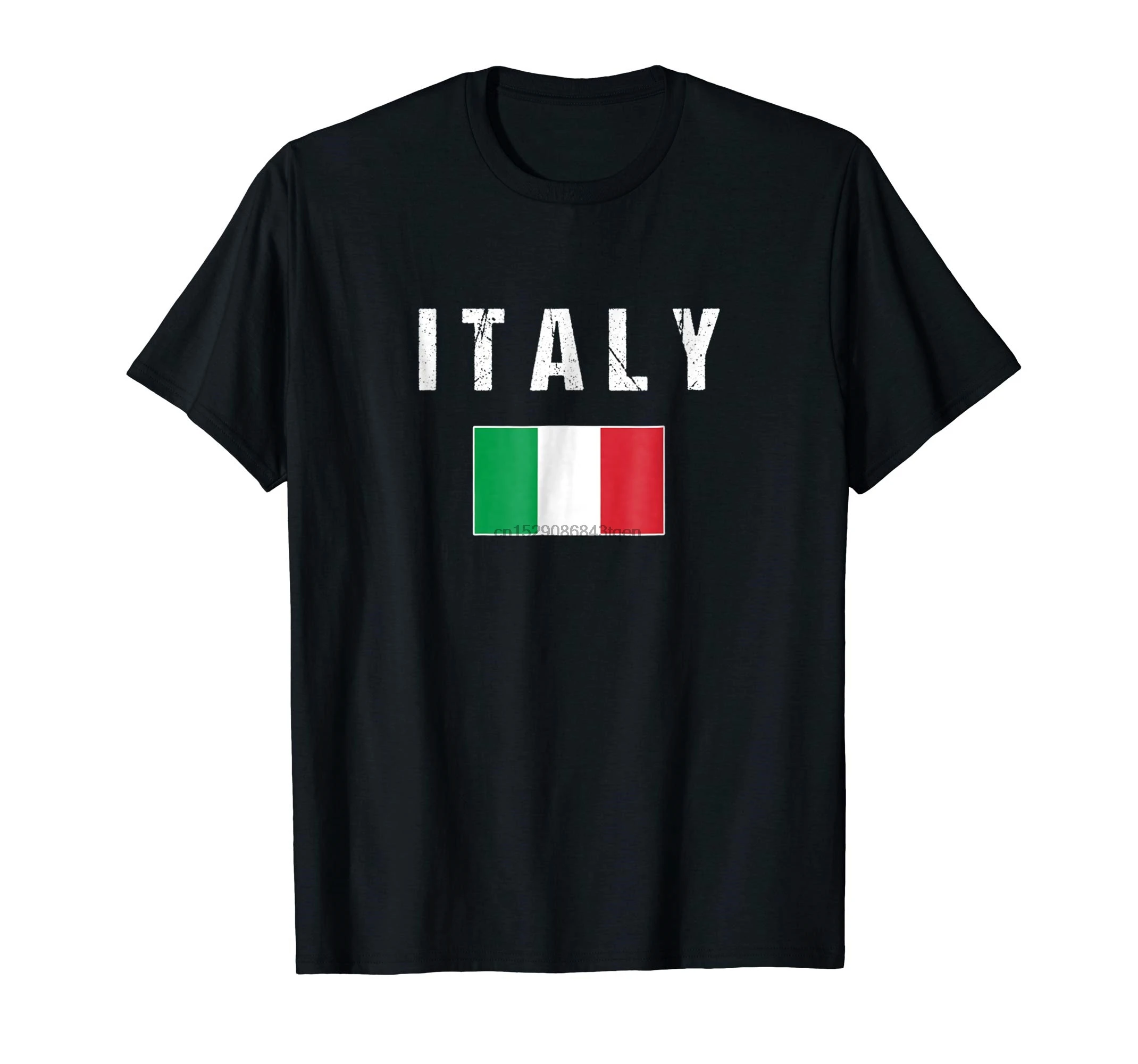 Zastavo Italia Srajce Italija T-shirt italijanski MenWomenYouthKid-moška T-Majica-Črna(1)