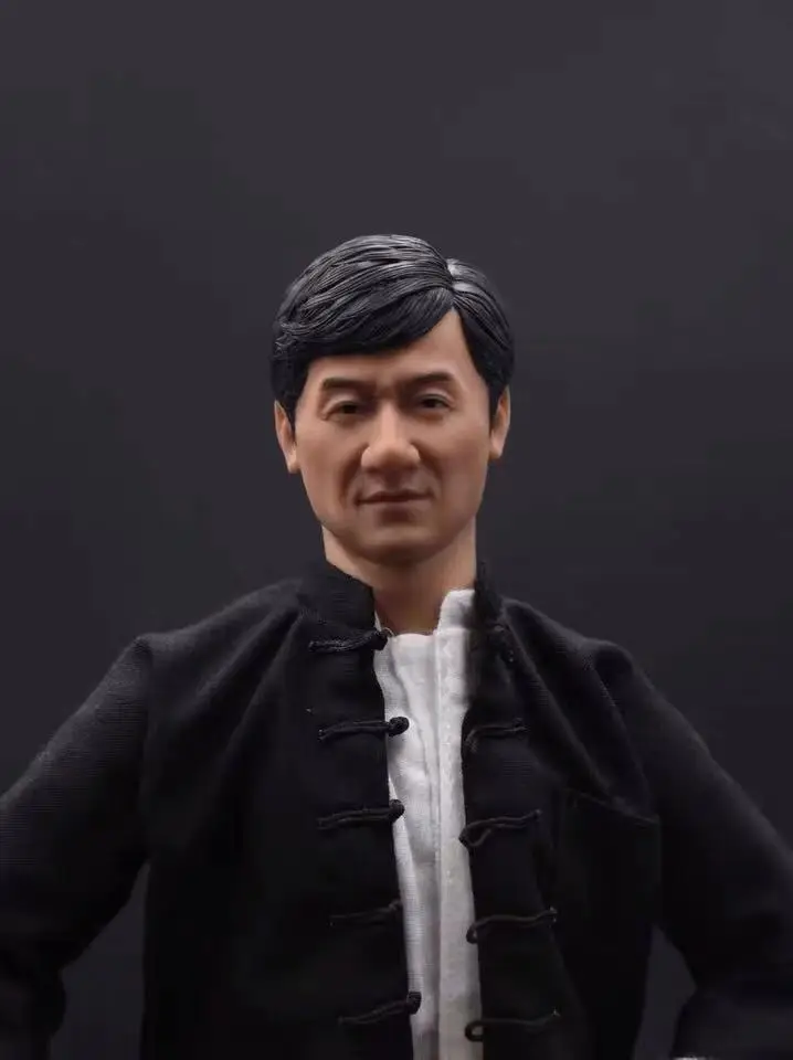 Zbirka Jackie Chan Glavo Skulptura 1/6 Obsega Kongfu Star Glavo Model za 12 Akcijski Slika Phicen JIAOUL Lutka Igrače
