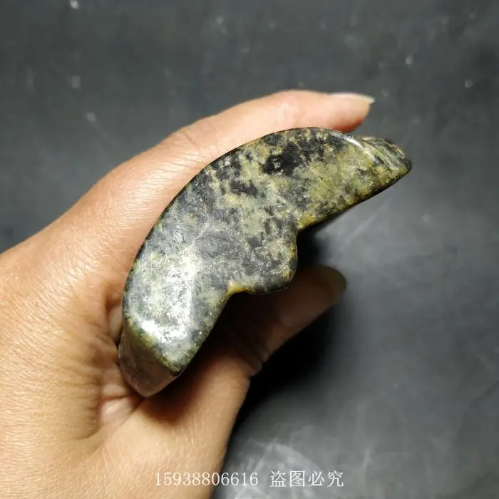 Zbirko Starih Predmetov iz želvovine iz Oracle Kosti Napisi z Magnetno Absorbira Black Železove Meteorite