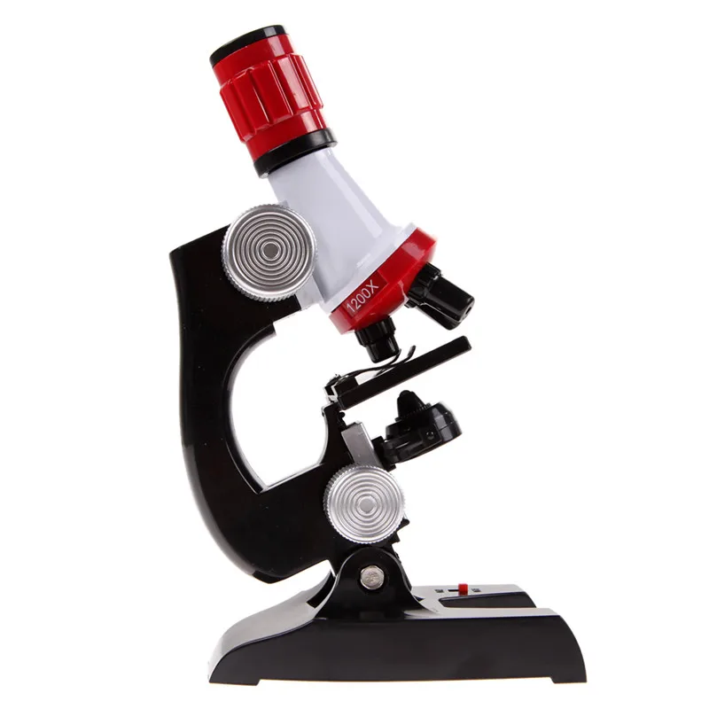 Zdravilo Igrača Zoomable Oko Plastičnih Biološki Mikroskop za Medicinske Poučevanja Študentske Orodje 100X 400X 1200X Zoom