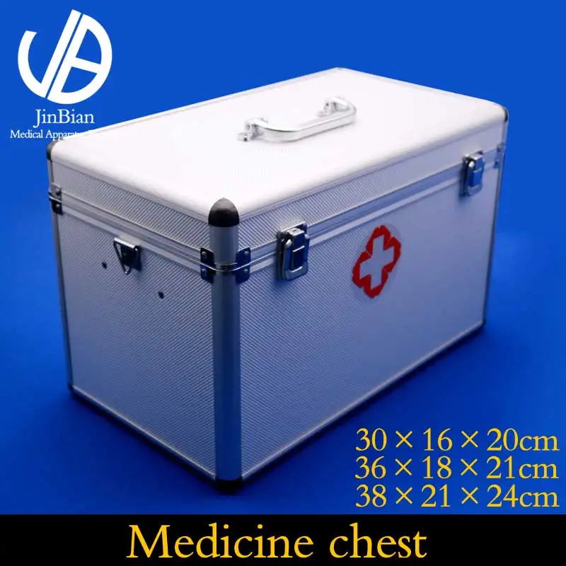 Zdravilo prsih aluminijevih zlitin za prvo pomoč komplet za domače operacijski kirurški instrument visoke zmogljivosti dvojni kabini, prenosni
