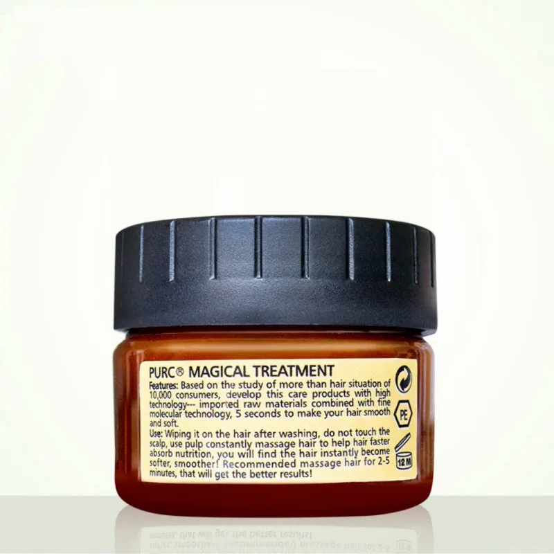 Zdravljenje Las Masko Prehrana, ki Prepredajo Masko 5 Sekund Popravila Lase Škodo Obnovitev Mehko 60ml za vse vrste las keratin
