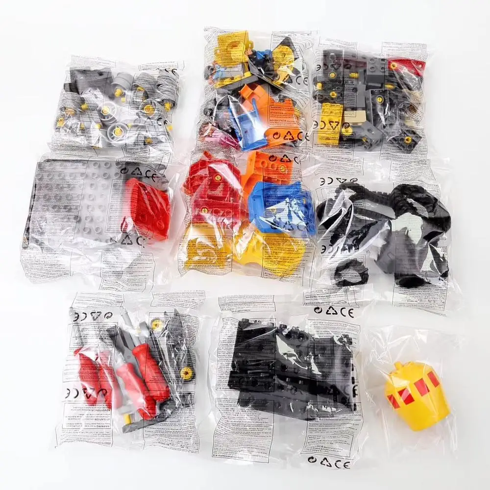 Združljiv z LEGOing 45002 vdelanim 9206 velikih delcev Različnih inženiring izvijač velikih delcev, gradnikov