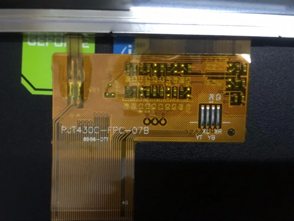 Združljiva zamenjava PJT430C-FPC-07B 4.3 palčni 40 pin lcd zaslon in zaslon na dotik (ne original)