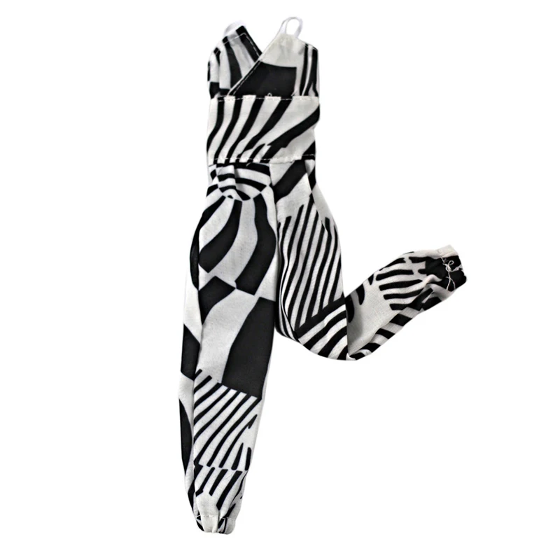 Zebra Živali Moda Lutka Obleko Za Barbie Lutka Oblek iz Enega kosa Jumpsuit igralne obleke 1/6 Lutka Pribor, Igrače Za Otroke