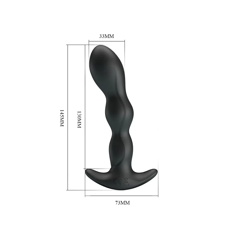Zelo radi 12 funkcijo vibrator analne kroglice butt Plug moški prostate massager silikonski vibracije za ponovno polnjenje sex igrača moški ženske
