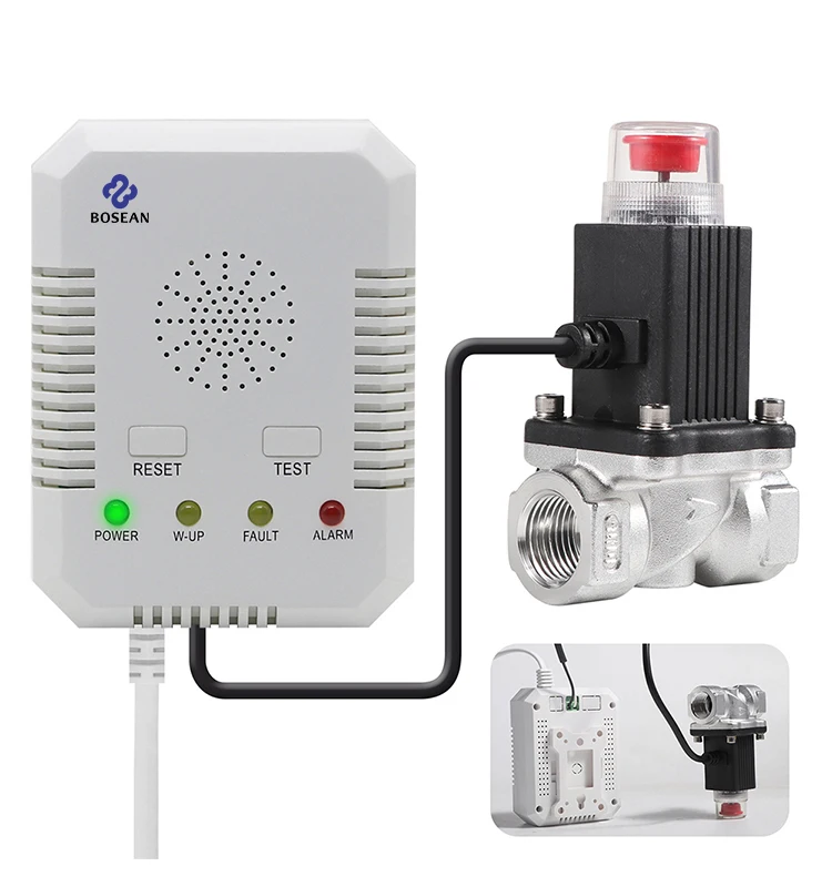 Zemeljski Plin CO Plina Detektor Ogljikovega Monoksida Gorljivih Plinov Detektor Alarm Določi Tester za Dom z Ventilom