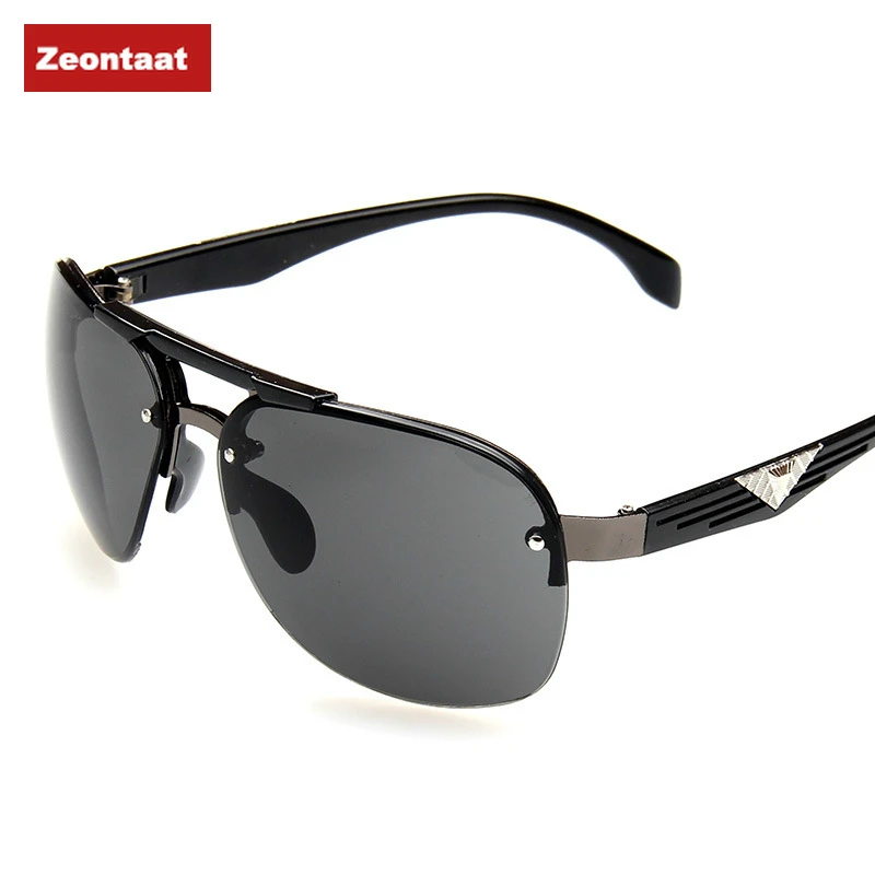 Zeontaat 2020 Nova sončna Očala za Moške Retro Velik Okvir Žaba Ogledalo moška sončna Očala Anti-UV Očala Prostem Plaži