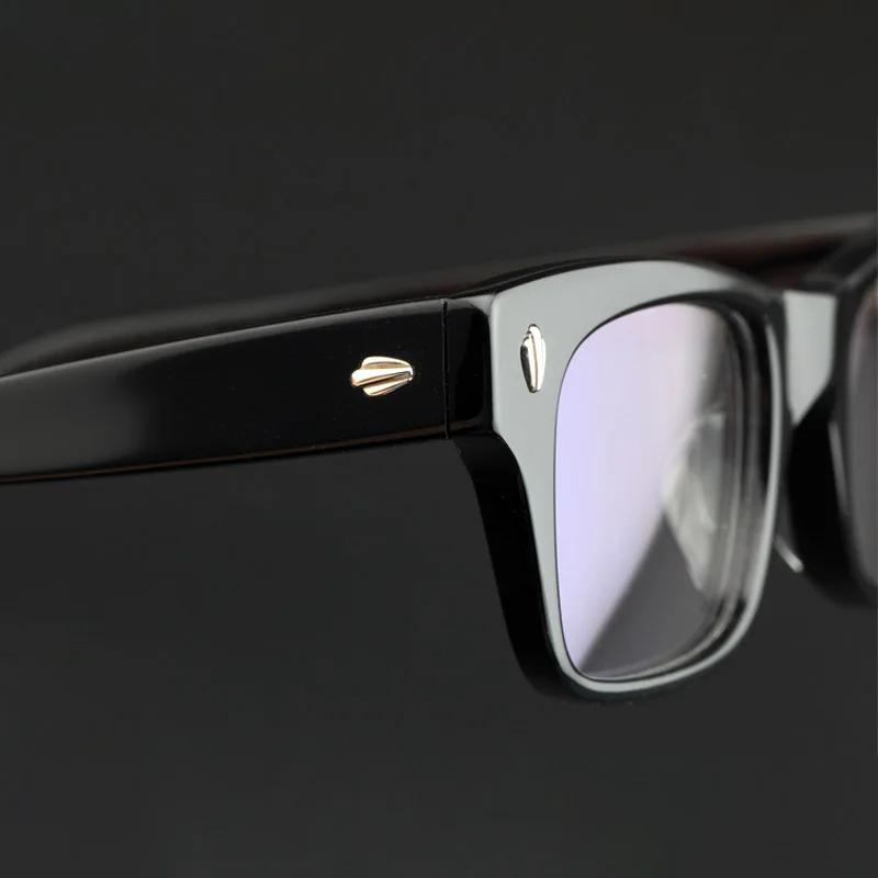 Zerosun Acetat Očala Okvirji Moški Pravokotnik Očala Moških Black Tortoise Očala za Optične Leče na Recept