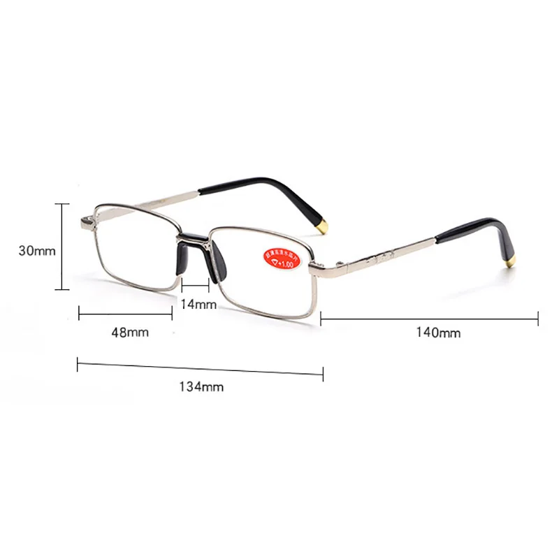 Zerosun Obravnavi Očala Moški Ženske Steklo, Kristal, HD Dioptrije Presbyopia Očala Človeka Preberite Visoke Kakovosti Primeru Prost
